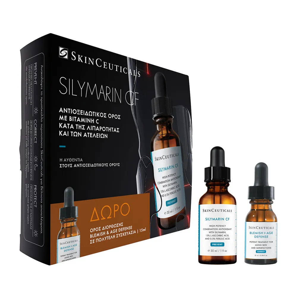 Silymarin CF <h3>+ δώρο Blemish & Age Defense σε travel size 15ml</h3>